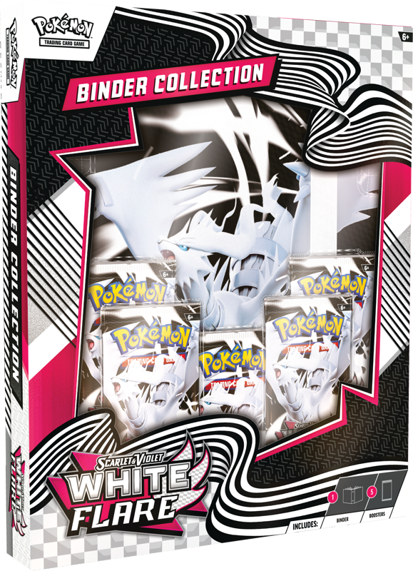 White Flare Binder Collection