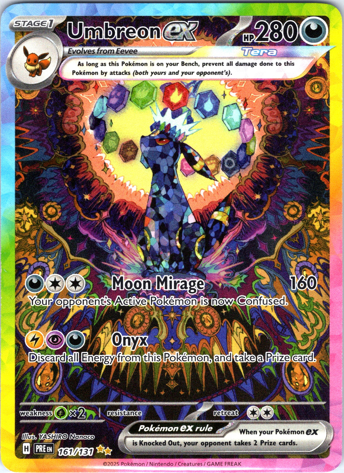 Umbreon EX 161/131, Prismatic Evolutions, Special Illustration Rare
