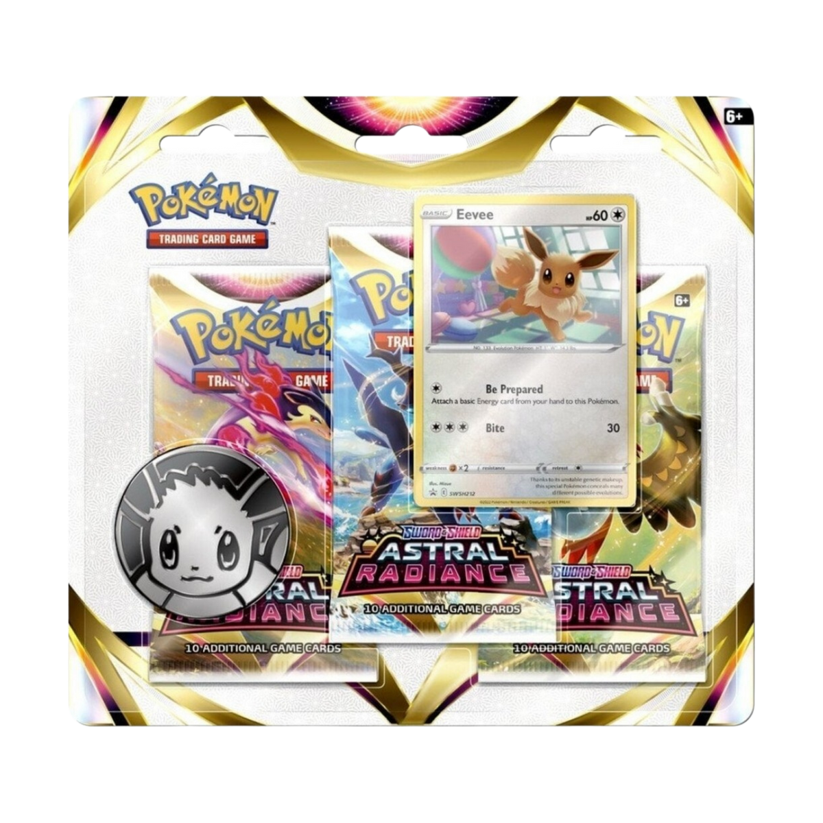 Astral Radiance 3-Pack Blister (Eevee)