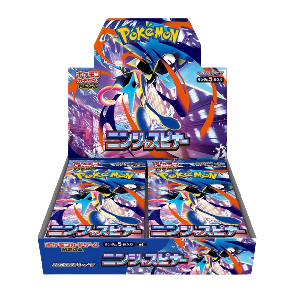 Ninja Spinner M4 Booster Box, Japanese