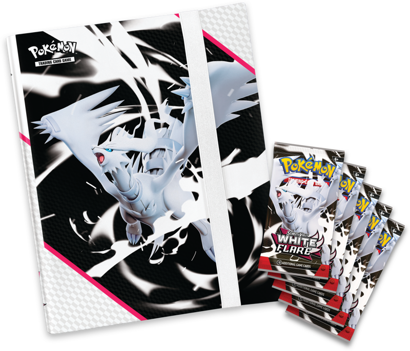White Flare Binder Collection