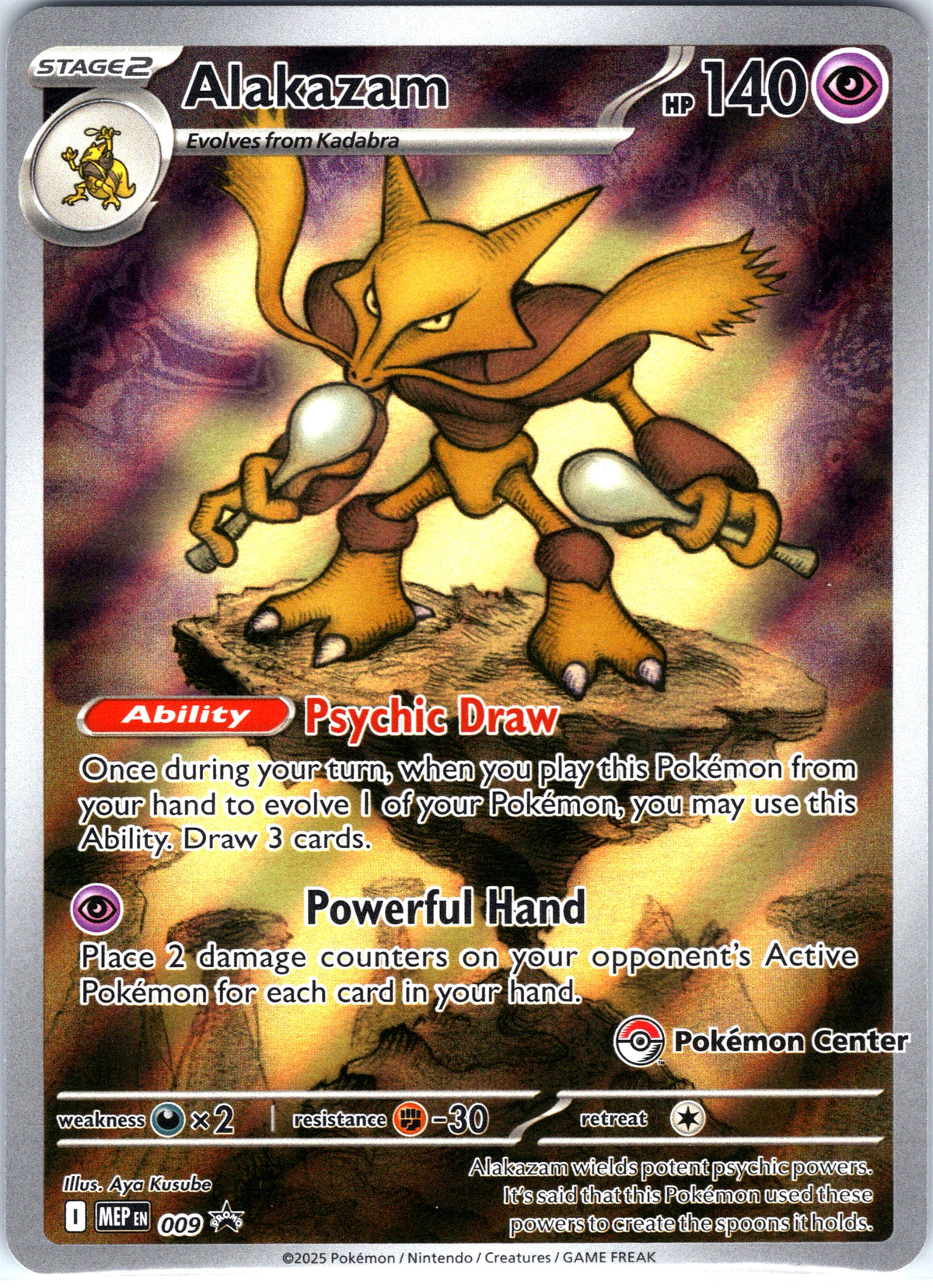 Alakazam 009, Mega Evolution Promos, Promo